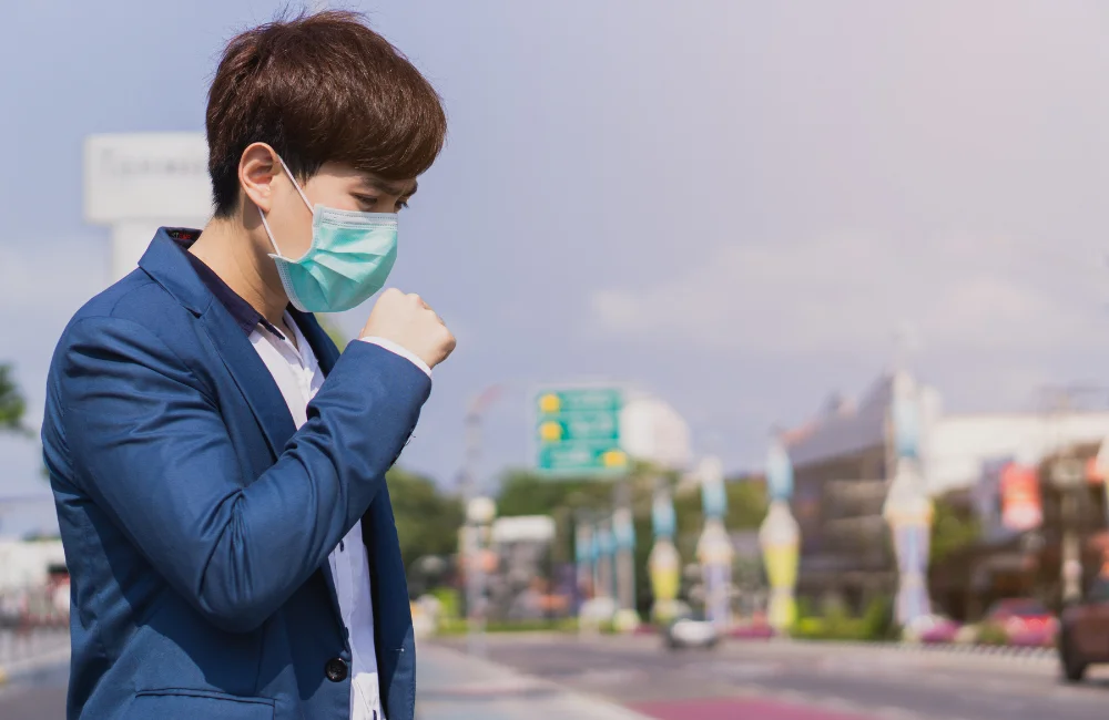อันตราย จากการสูดดมมลพิษและฝุ่นละอองในอากาศ