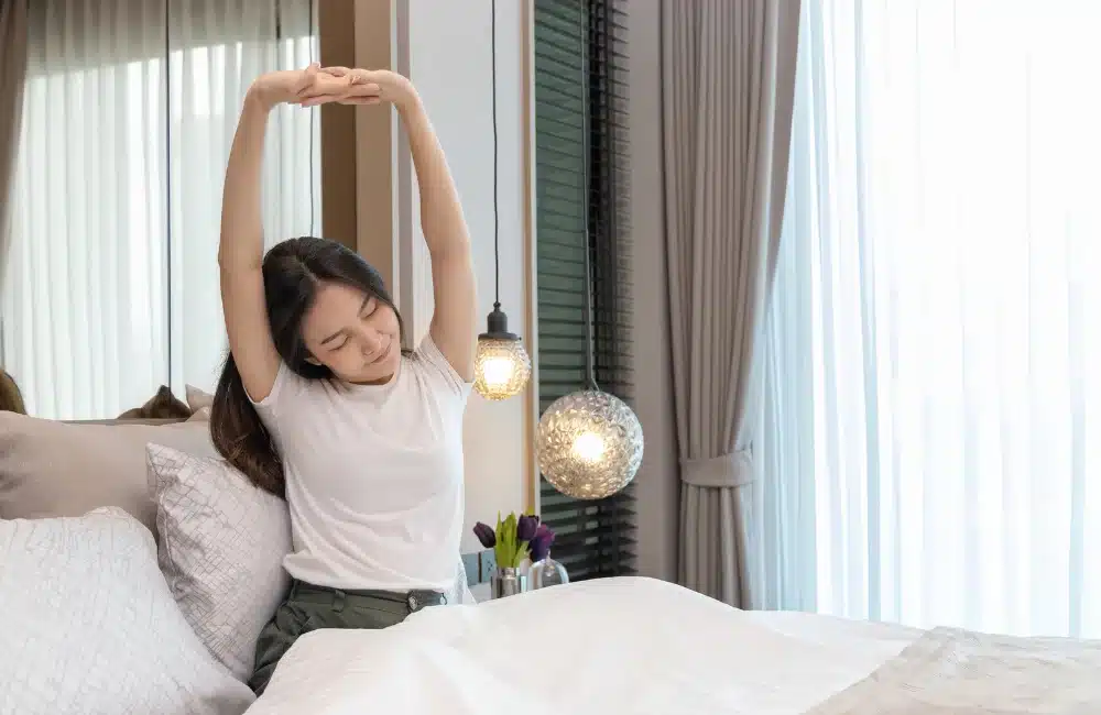 ท่ายืดคอบ่าไหล่